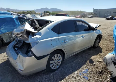 2014 Nissan Sentra S from USA, damaged, VIN 1N4AB7AP1EN855132
